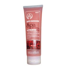 A Body Shop Peeling Spa Exfoliating Gel - Vitamin Kulit - Rose - 2PC