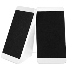 A Pair of Portable Mini Wired USB 2.0 3.5mm Jack Mobile Phone USB Speaker for Laptop Notebook Cell Phone Desktops Smart Devices (Intl) - Intl