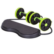 AB Wheel Multifunction Device Revoflex Xtreme Rally / Alat Fitness Roda Perut - Black