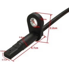 ABS Wheel Speed Sensor Driver Right Front Black For 2003-2007 Nissan Murano