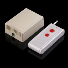 AC 220V 30A 1CH Receiver 2 Buttons Remote Control 1000M 315MHz Transceiver (Intl) (Intl)