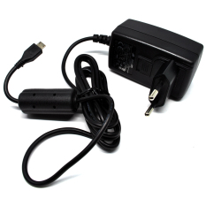 AC Adapter Micro USB Plug 5V 3.0A with EU US UK Plug - Black