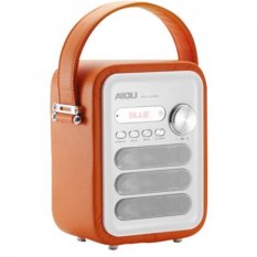 AIDU Mini Portable Wireless Bluetooth Speaker Amplifier AY835 (Orange) - Intl