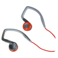 AKG K-326 Earphone Kabel with Microphone and Volume Merah - Abu-abu
