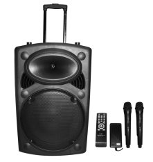 Aldo Portable Wireless Karaoke Player Set F9900 - Hitam