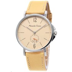 Alexandre Christie 8458LS SL Cream - Jam Tangan Wanita - Strap Kulit