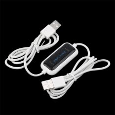 Allwin 480Mb/s USB 2.0 Laptop PC To PC Online Data Link File Transfer Cable Bridge (Intl) (Intl)