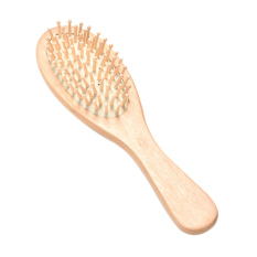 Amango Paddle Hair Care Brush Wooden Massage Comb Scalp Stress Release Eco Beauty Tool- Intl