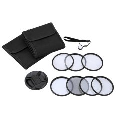Andoer 49mm UV+CPL+Star8+Close-up (+1 +2 +4 +10) Photography Filter Ultraviolet Circular-Polarizing Star 8-Point Macro Close-up Lens Filter for Canon Nikon Sony DSLR Camera Lens (Intl)