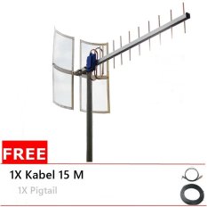 Antena Yagi 75dbi Modem ZTE AC2726 High Extreme 4G LTE / 3G EVDO