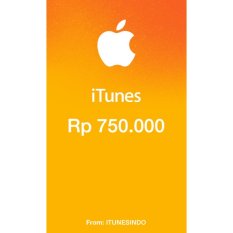 Apple iTunes Gift Card IGC Indonesia Rp. 750.000