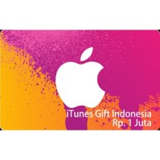 Apple Itunes Gift Card Indonesia IGC Rp. 1.000.000