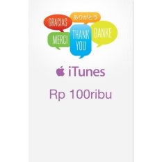 Apple Itunes Gift Card Indonesia IGC Rp. 100.000