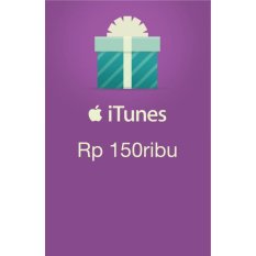 Apple Itunes Gift Card Indonesia IGC Rp. 150.000