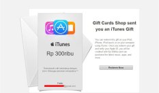 Apple Itunes Gift Card Indonesia IGC Rp. 300.000