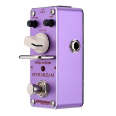 AROMA AFM-3 Firecream Vintage Distortion Electric Guitar Effect Pedal Mini Single Effect with True Bypass (Intl)