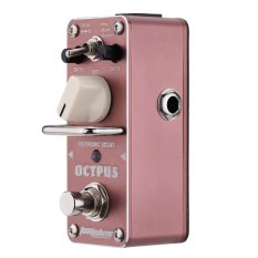 AROMA AOS-3 Octpus Polyphonic Octave Electric Guitar Effect Pedal Mini Single Effect with True Bypass (Intl)