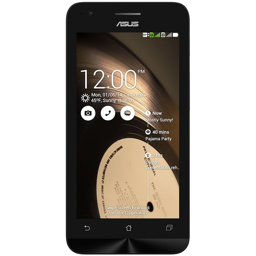 Asus Zenfone 4C ZC451CG - 2GB RAM - Hitam