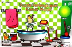 Atham Toys Puzzle Perlengkapan Kamar Mandi