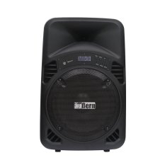 Aubern Speaker Portable Amplifier Wireless - Be-12cr - Hitam