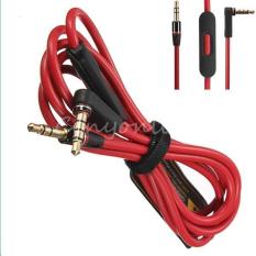 Audew Jack Audio Cable Cord Wire For Beats Solo HD Studio Pro Mixr 3.5mm L (Intl)