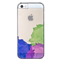 AviiQ iPhone 5/5s Painting in Style - Hijau/Ungu/Biru