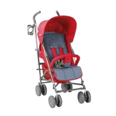 Baby Safe Kereta Dorong Bayi Comfort & Elegance Stroller - Merah-Abu
