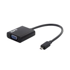 BAFO BF-2622 Hitam HDMI to VGA Audio Kabel Adapter