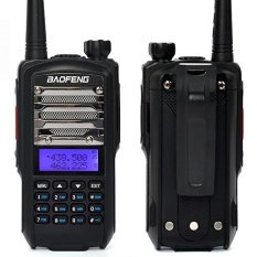 Baofeng 8W VHF UHF Dual Band 128CH Two Way Ham Radio FM transceiver 4200mAh Li-ion Walkie Talkie Interphone Comunicador UV9 (Intl)