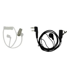 Baofeng Accessories Air Acoustic Tube 2 Pin PPT Earpiece for Radio Walkie Talkie Headset Throat Mic Microphone for 888S uv-5r (Intl)
