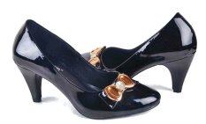 Baricco Brc 911 Sepatu Formal High Heels 6 Cm Synthetic -Cantik - Black