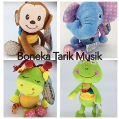 Bayi Online Shop Boneka Tarik Musik Monyet