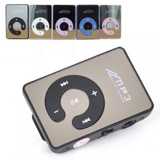 Best MP3 Audio C-Logo Player TF Card with Small Clip Silver - MK02 - Black