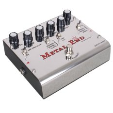 Biyang Effect Pedal Gitar Metal End - Silver