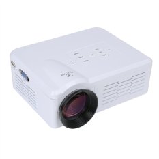 BL-35 Portable HD LED LCD Projector 1080P Home Cinema Theater VGA USB AV HDMI SD (White)
