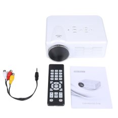 BL-35 Portable HD LED LCD Projector 1080P Home Cinema Theater VGA USB AV HDMI SD White