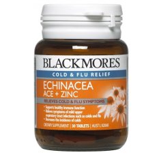 Blackmores Echinacea Ace dan Zinc Isi 30 Tablet Jaga Imunitas Tubuh