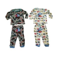 Blessbabykids Piyama baby set 4in1 - Baju Tidur 2Baju & 2Celana