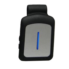 Bluetooth 4.0 Dual Sim Card Adapter for iPhone 6/6s/5s/4 with Clip Design - Hitam