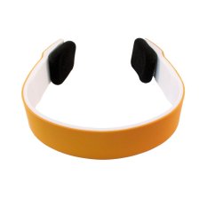 Bluetooth Headset Two Channel MP3 Music Headphone - BTH-401 - Orange