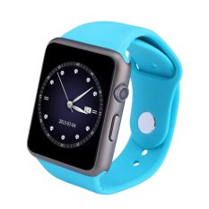 Bluetooth Smart Watch Phone Wristwatch Support Sim Card And Camera for iOS/Android Smart Phones (Blue)