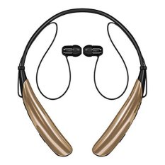 Bluetooth Wireless Stereo Headset for LG HBS-750 (Gold) (Intl)