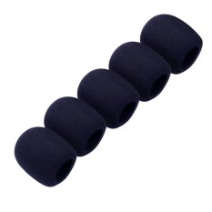 BolehDeals 5Pcs Wireless Microphone Windscreen Soft Windshield Foam Sponge Mic Cover - Intl