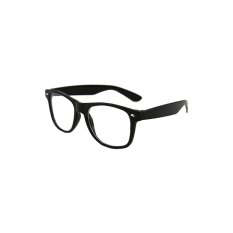Bos Online Fashion Unisex Nerd Kacamata - Hitam