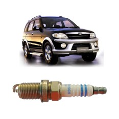 Bosch Busi Mobil Daihatsu Taruna 1.5i FR7DCX+ - 0242235667 - 2 Buah - Putih