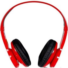 BQ-605 Wireless Stereo Bluetooth Headphone For iPhone Smartphone Option Red - Intl