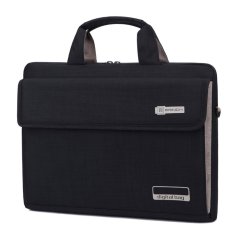 Brinch Unisex 13-Inch Laptop Messenger Bag for Apple, Acer, Asus, Dell, Fujitsu, Lenovo, HP, Samsung, Sony, Toshiba - Black (Intl)