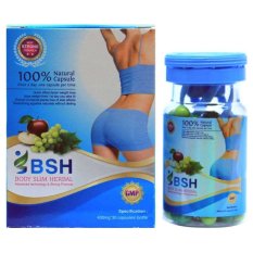BSH Capsul Body Fit Slim Herbal Capsul Pelangsing Original - 30 Kapsul