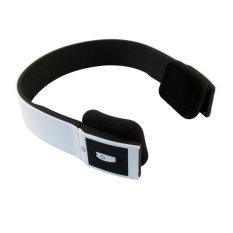 BTH 401 Bluetooth Headset Two Channel MP3 Music Headphone - BTH-401 - Putih