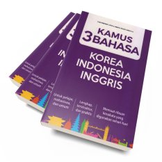 Buku Seru - Kamus 3 Bahasa Korea-Indonesia-Inggris